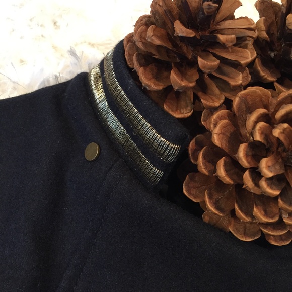 H&M Black Jacket with Gold Accents - Picture 10 of 16